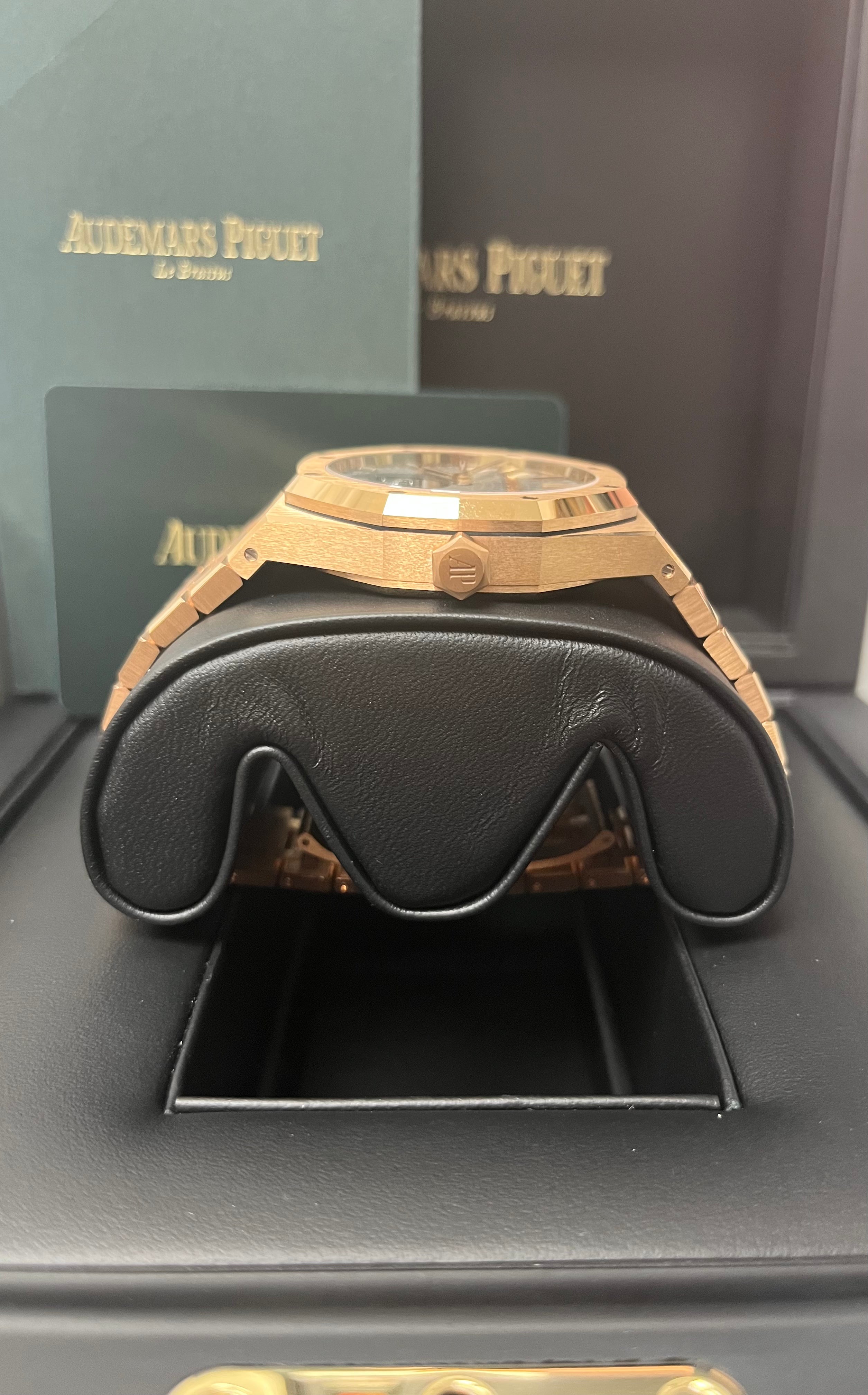Audemars Piguet Royal Oak Tourbillon Rose Gold Watch with Grey Index Dial 26530OR.OO.1220OR.01 - Luxury Timepiece for Business Meetings & Special Occasions