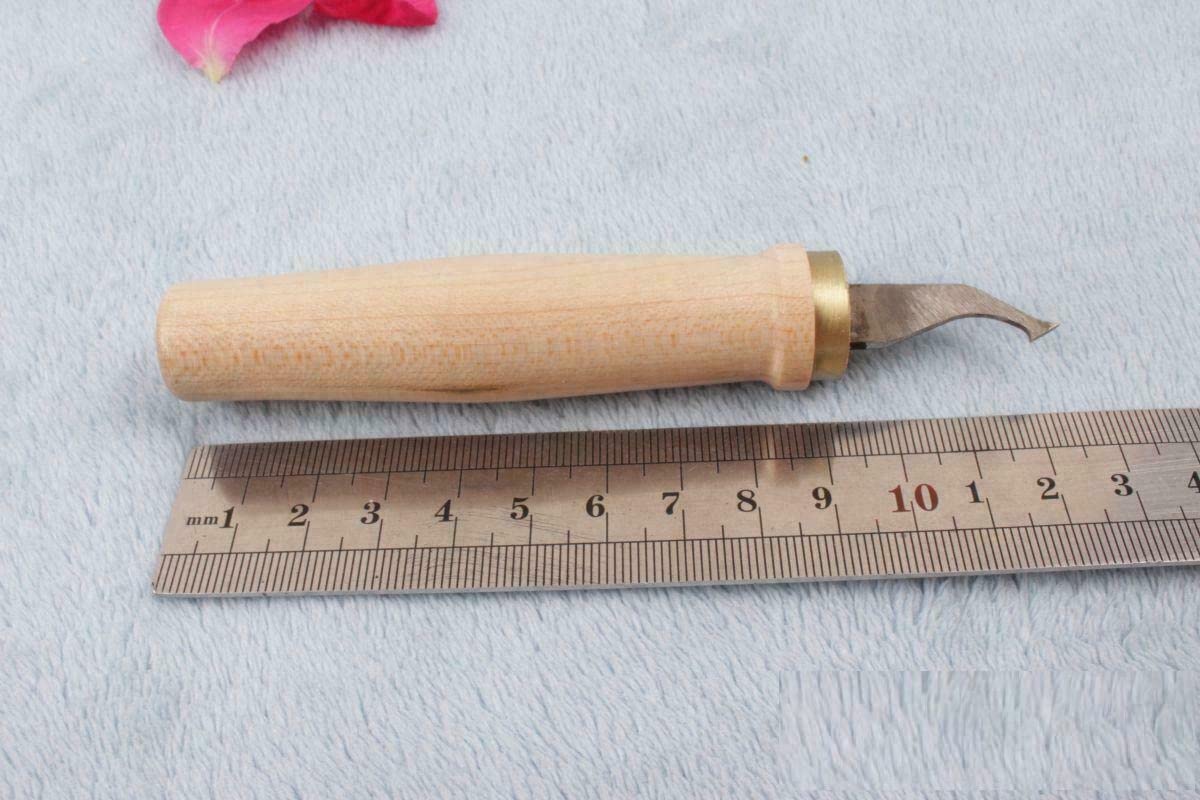 2-Piece Violin Making Tools Set - Brass Purfling Knife & Wood Slotting Knife for Luthiers | Perfect for Violin Repair & Crafting