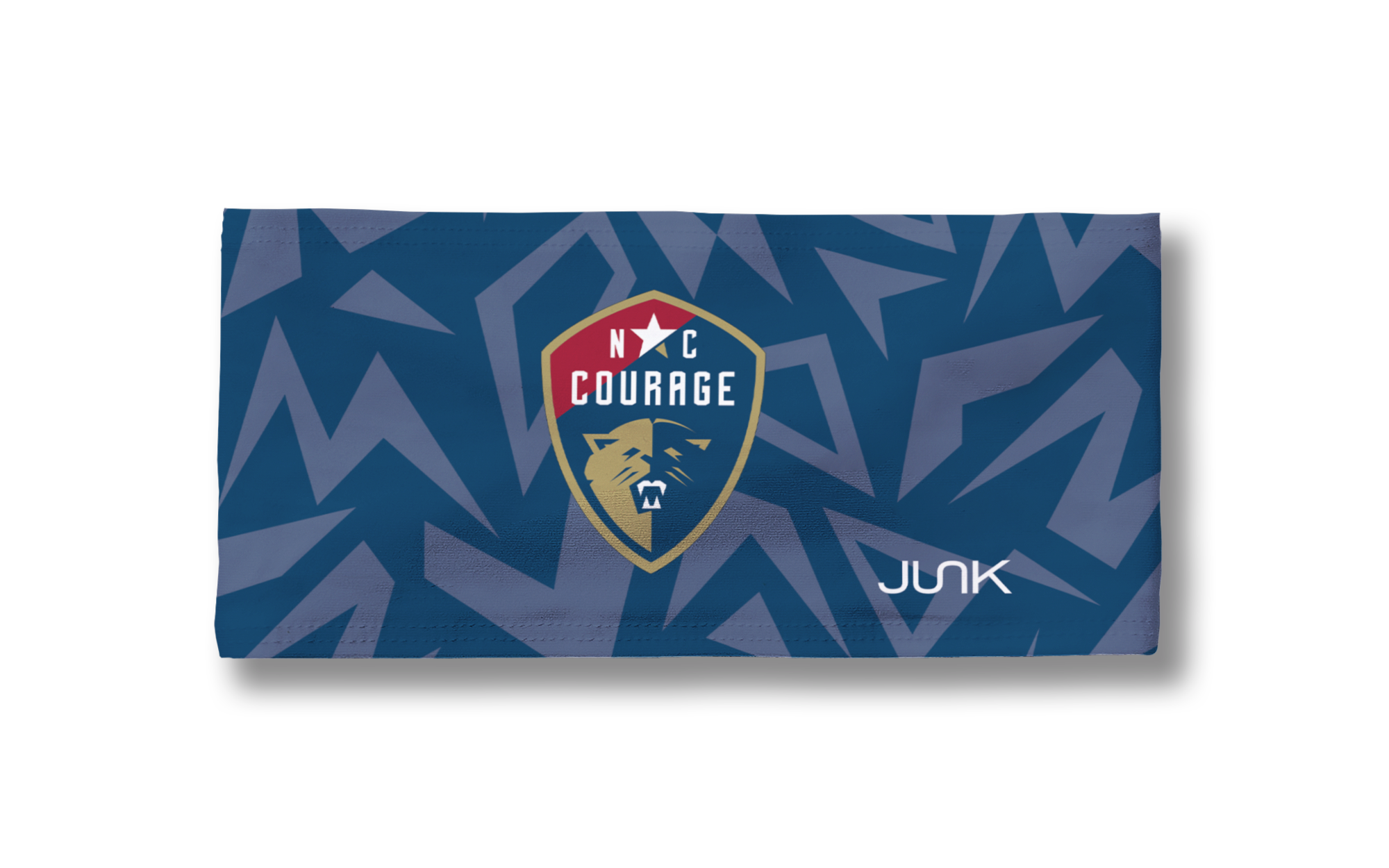 North Carolina Courage Blue Jersey Big Bang Lite Headband - Comfortable & Stylish Soccer Headwear for Women & Men - Perfect for Training, Games & Fan Support