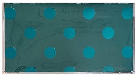 Teal Polka Dots