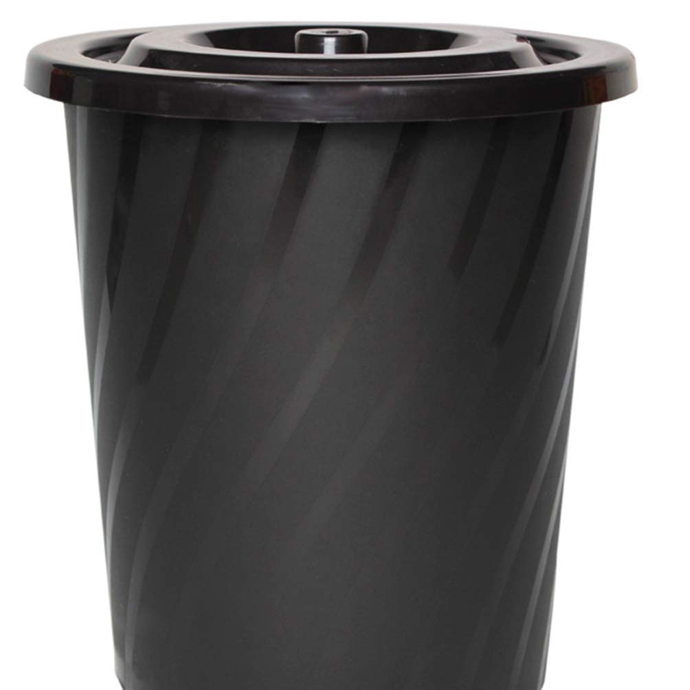 DOITOOL Heavy-Duty Tea Residue Container with Lid - Stainless Steel Tea Waste Bin for Kitchen, Coffee Grounds Filter Bucket & Food Scraps Disposal - Perfect for Tea Ceremony, Coffee Brewing & Home Composting