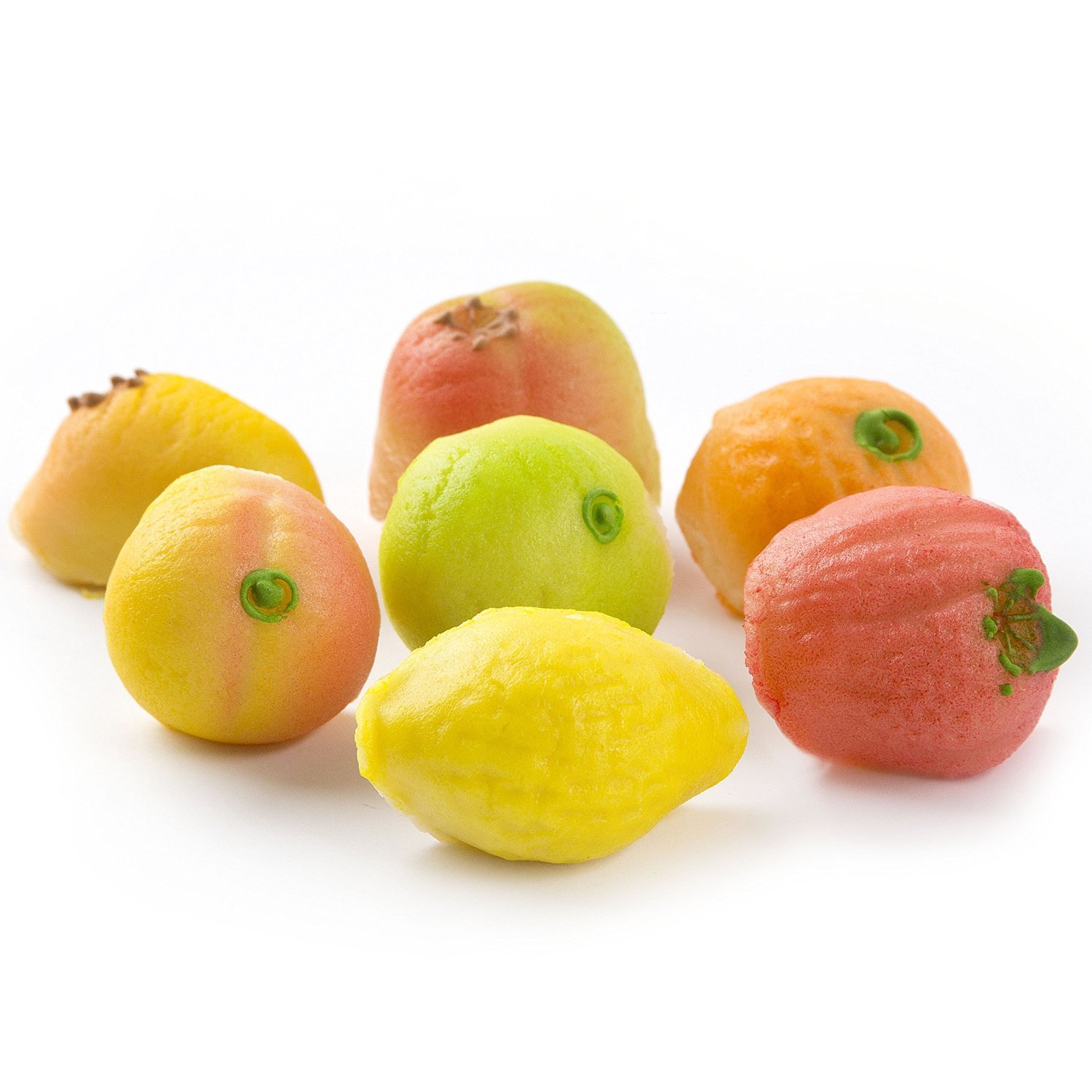 Premium Gourmet Marzipan Assortment - 54-Piece Fruit Shaped Almond Candy Gift Box for Holidays, Birthdays & Special Occasions | Perfect for Christmas Gifts, Party Favors & Dessert Tables