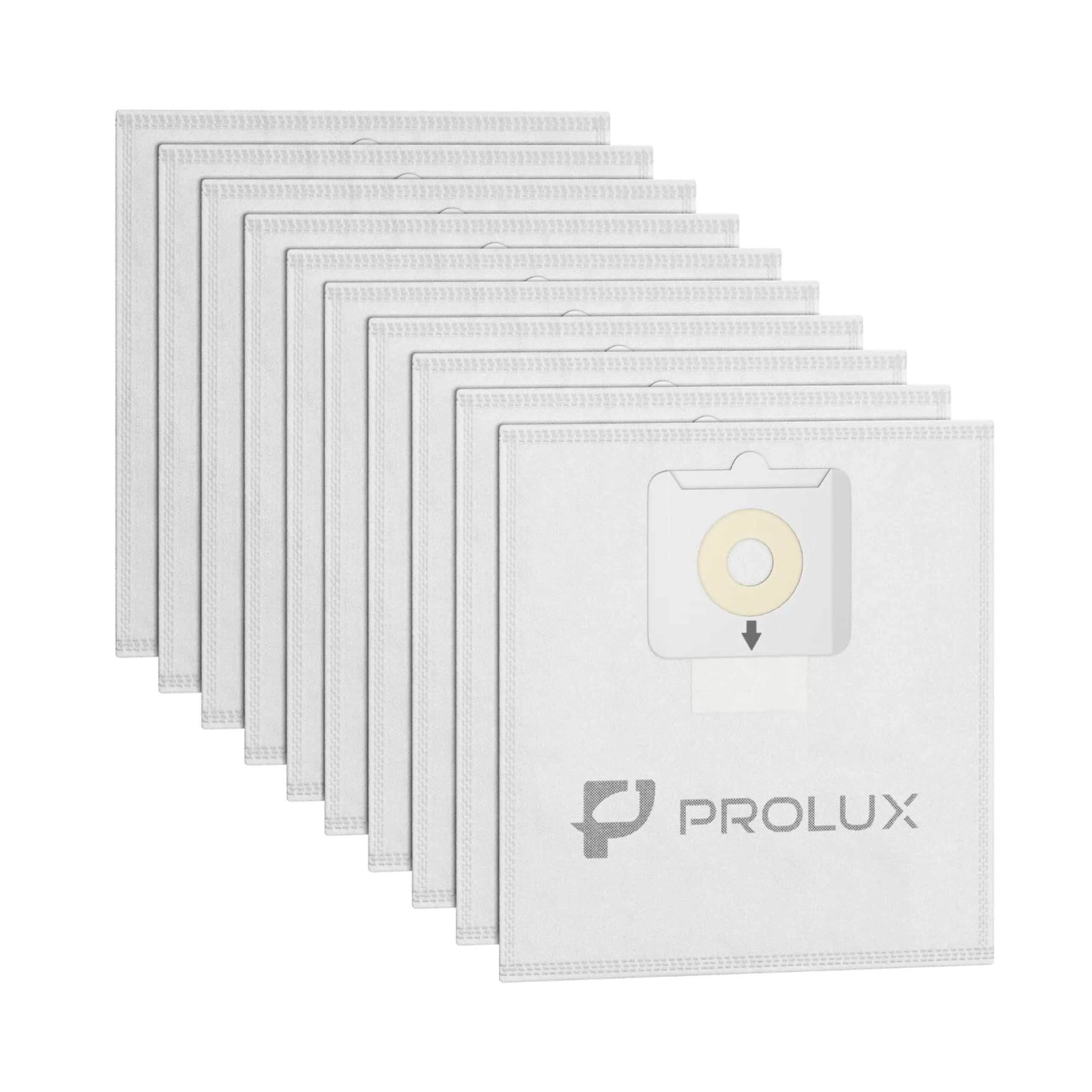 10-Pack Replacement Bags for Prolux Terravac Vacuum Cleaner - Compatible with Prolux Terravac Models - Dust Collection Bags for Home Cleaning