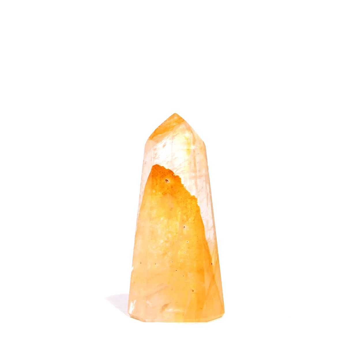 2 Inch Hematite Quartz Point - Natural Healing Crystal for Meditation, Energy Balancing & Home Decor