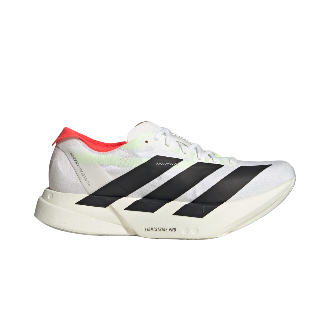 Adidas Women's Adizero Adios Pro 4 Running Shoes - Lightweight Performance Road Racing Sneakers for Marathon & Long Distance Training (JR1163) - Perfect for Competitive Runners & Speed Workouts
