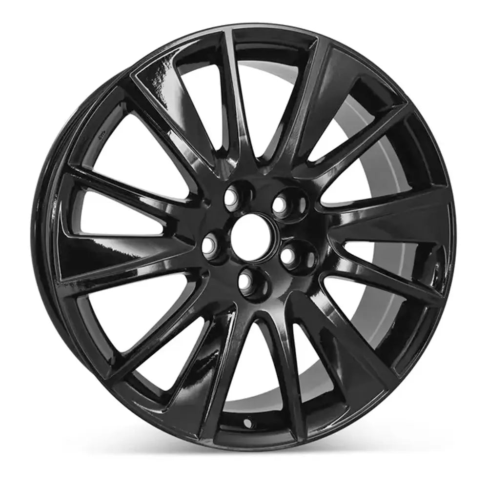19 Inch Toyota Highlander Wheel Replacement - Gloss Black Replica Rim 75215 | Durable Alloy Wheels for Off-Road & City Driving
