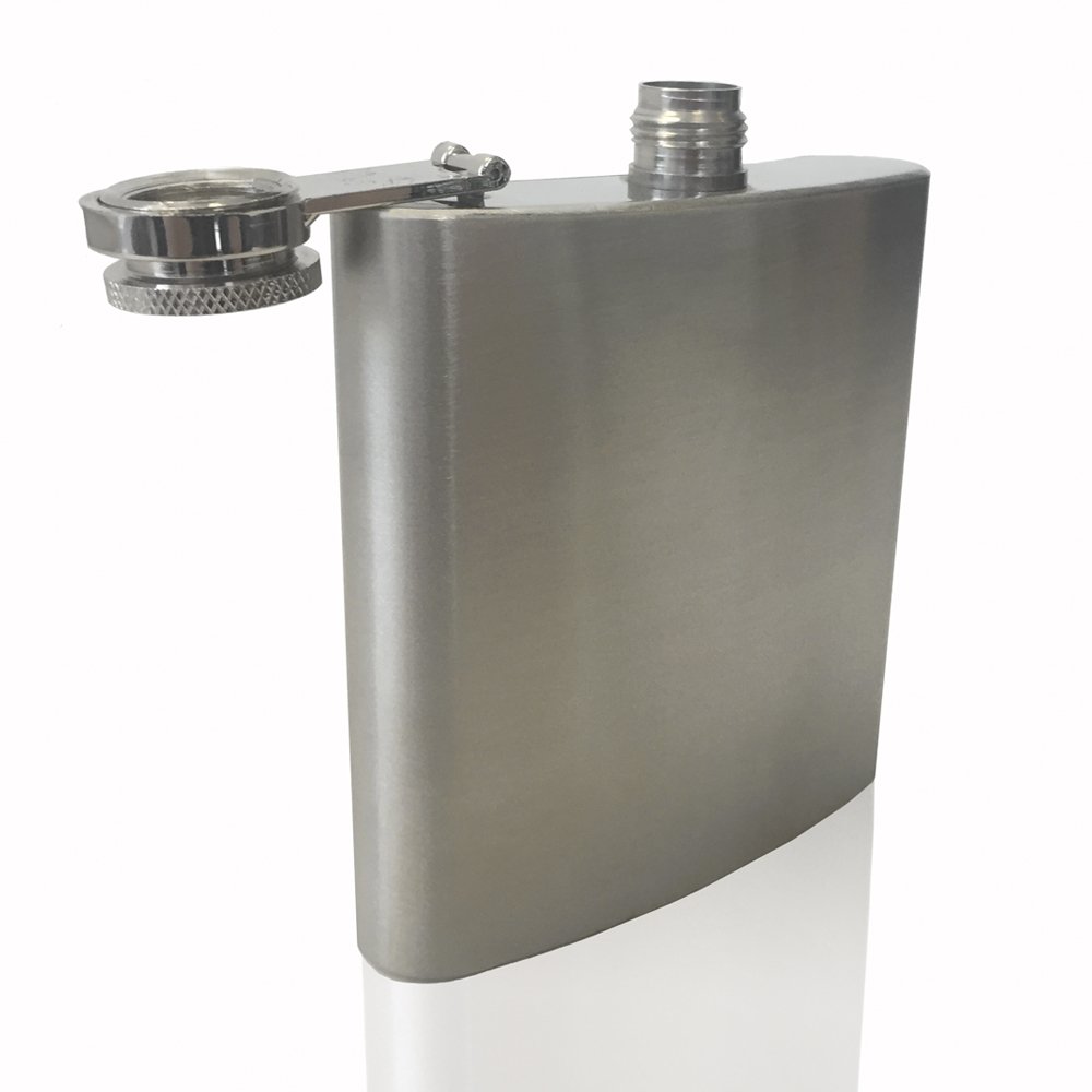 6oz Stainless Steel Flask with Chi Rho Design - Personalized Engraving Included | Durable & Leak-Proof | Perfect for Outdoor Adventures, Camping & Gifts