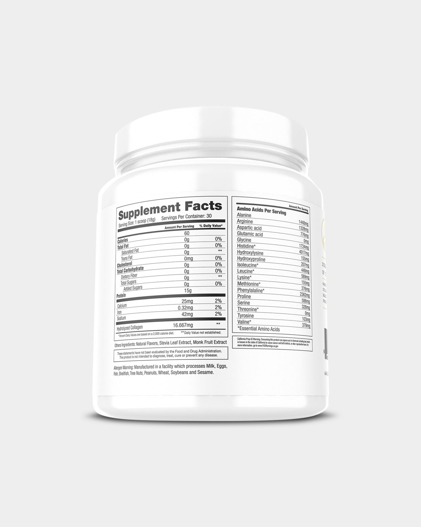Premium Hydrolyzed Collagen Peptides Powder for Skin, Hair & Nails - Supports Joint Health & Anti-Aging - Unflavored Protein Supplement for Smoothies, Coffee & Baking (Project#1 Nutrition)