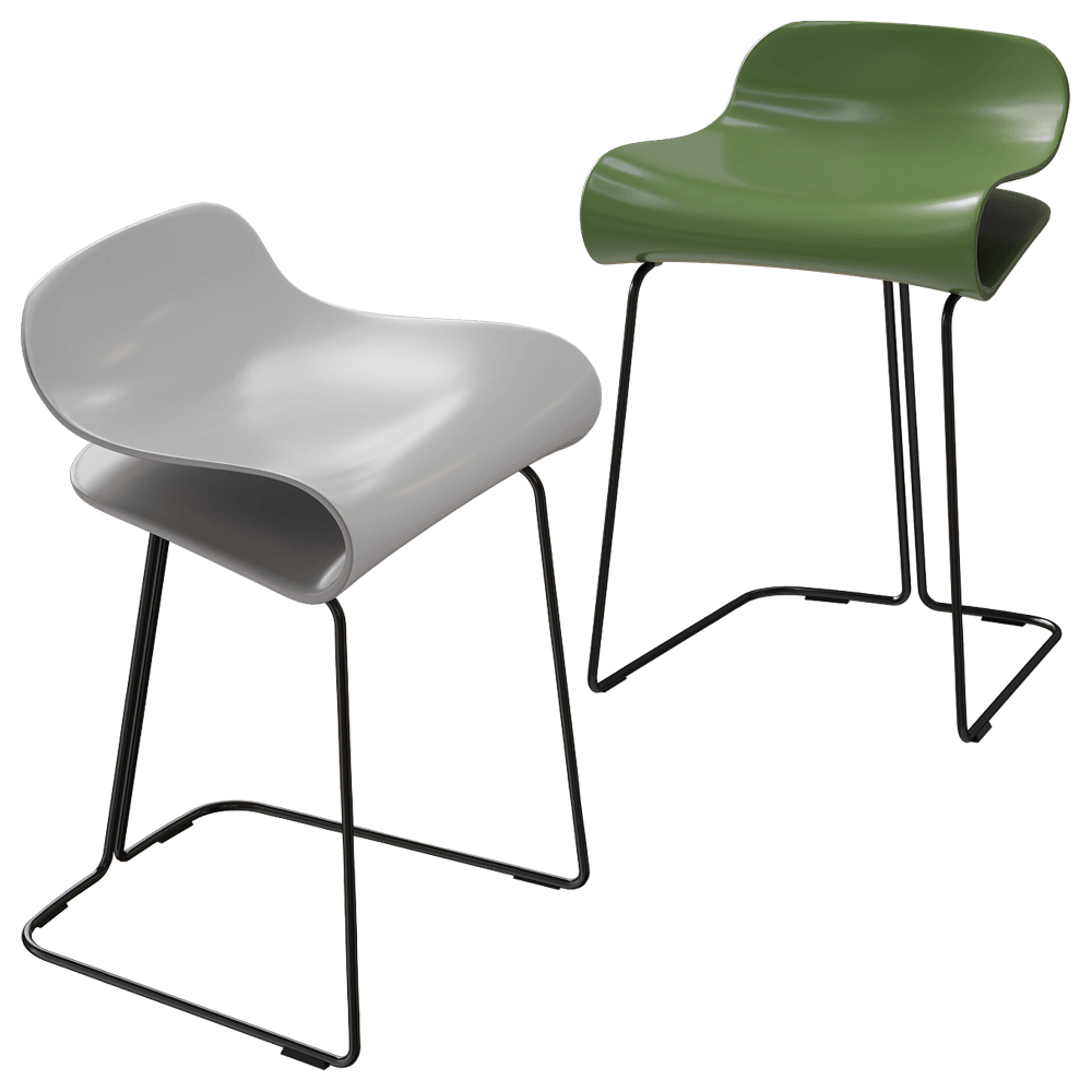 Kristalia BCN Chair - Modern Designer Dining Chair for Home & Office - Perfect for Restaurants, Cafes, and Contemporary Living Spaces