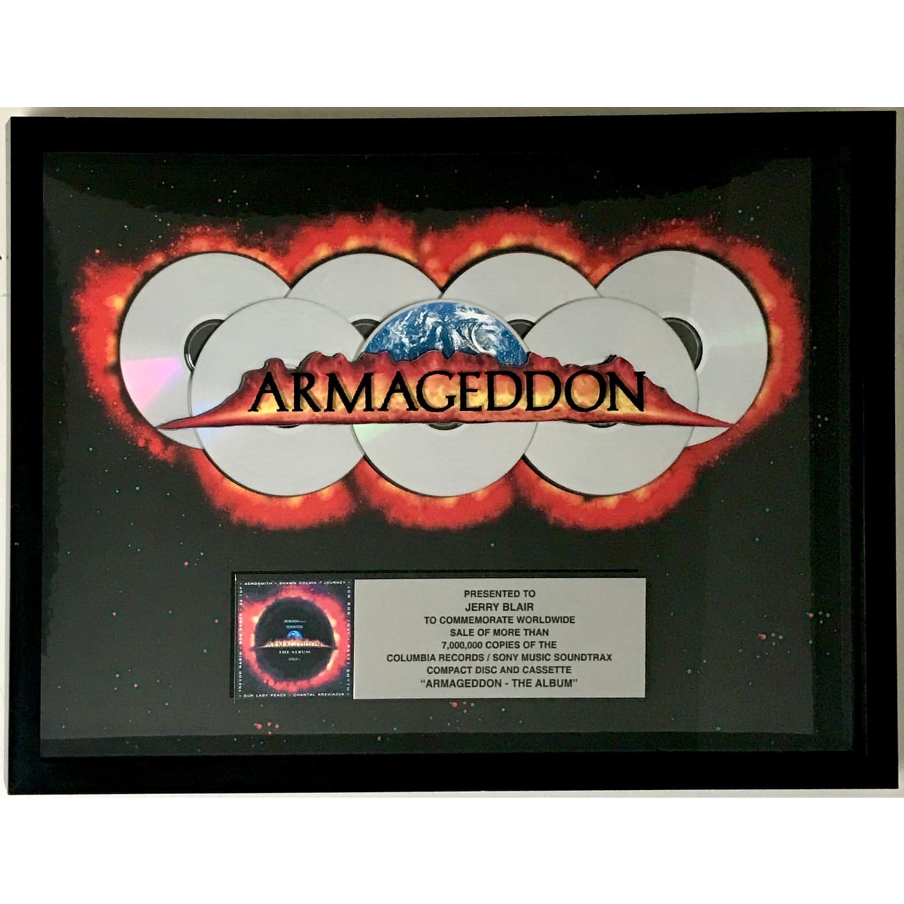 Armageddon Movie Soundtrack CD – Original Motion Picture Score by Columbia/Sony Records (7 Million Copies Sold) – Perfect for Movie Nights, Collectors & 90s Nostalgia