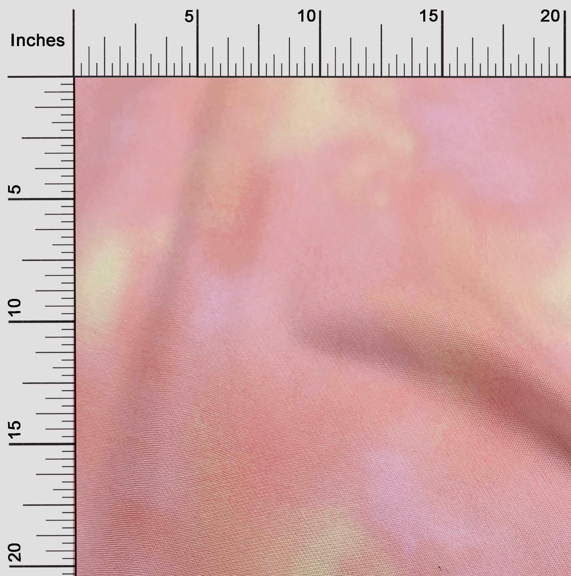 oneOone Velvet Medium Pink Abstract Faces Print Fabric by The Yard - 58 Inch Wide Soft Dress Material for DIY Fashion, Home Decor & Craft Projects