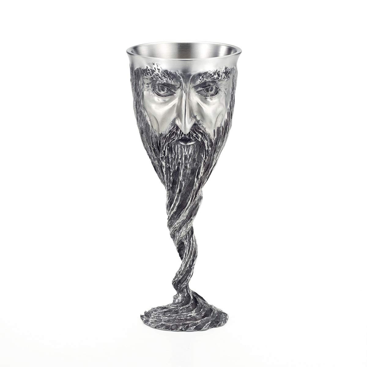 Royal Selangor Handcrafted Pewter Goblet - Lord of The Rings Gandalf Collectible Cup | Elegant Gift for Fantasy Fans, Movie Lovers & Tolkien Enthusiasts | Perfect for Themed Parties, Home Decor & Collector's Display