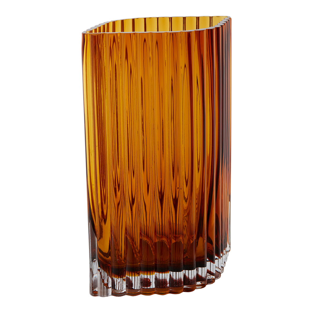 Folium Vase Set of 4 - Small Ceramic Flower Vases for Home Decor, Wedding Centerpieces & Tabletop Arrangements