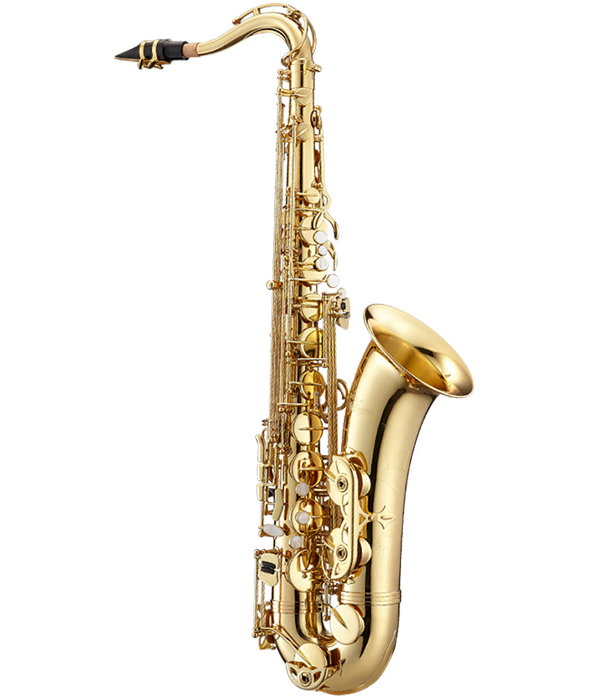 Antigua Vosi TS2155LQ Bb Tenor Saxophone - Professional Lacquered Brass Instrument with Case & Accessories - Perfect for Jazz Bands, School Performances & Solo Practice
