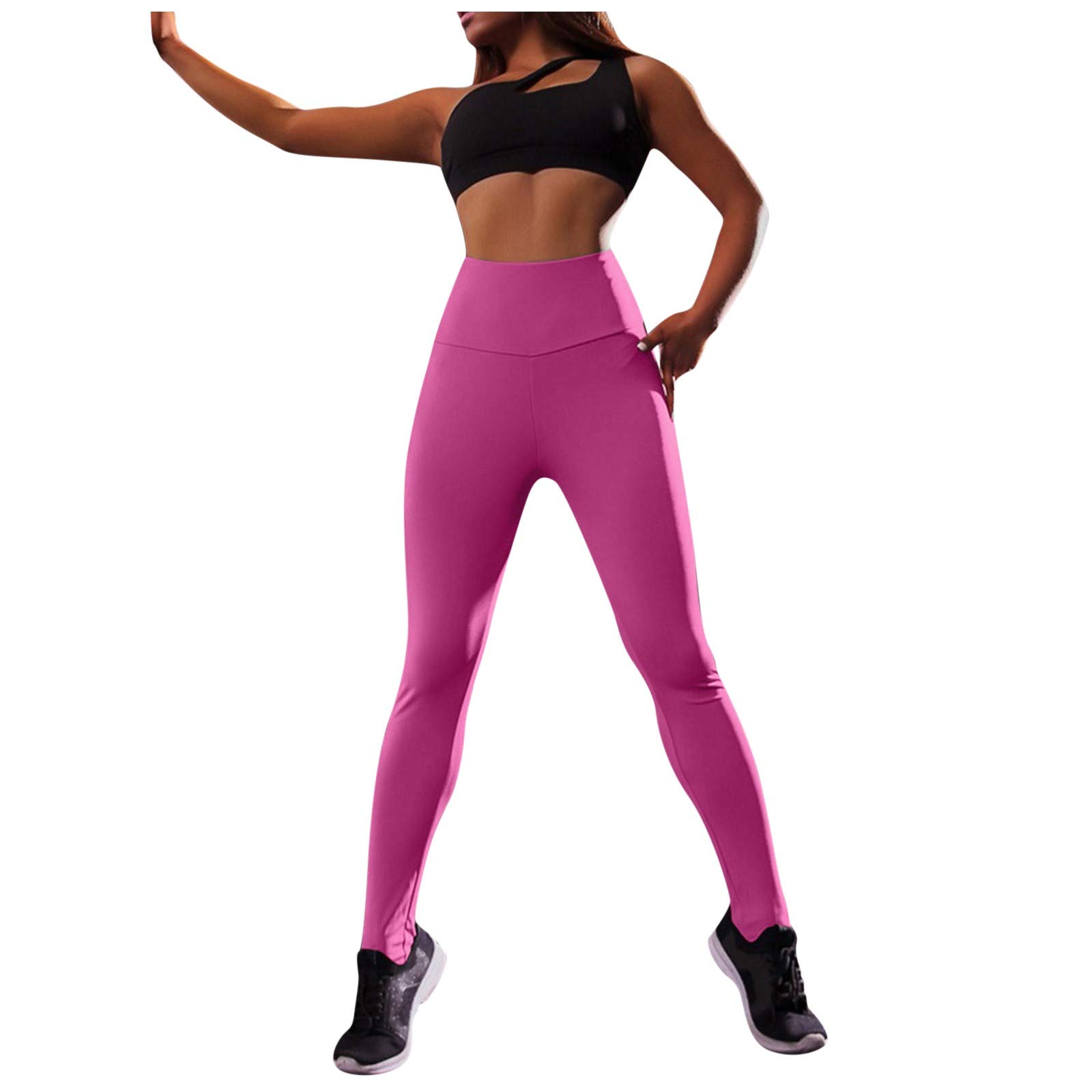 Women's High Waisted Butt Lifting Office Pants - Trendy Summer & Fall Work Pants for Women - Stretchy Comfortable Sweatpants for Business Casual & Lounge Wear