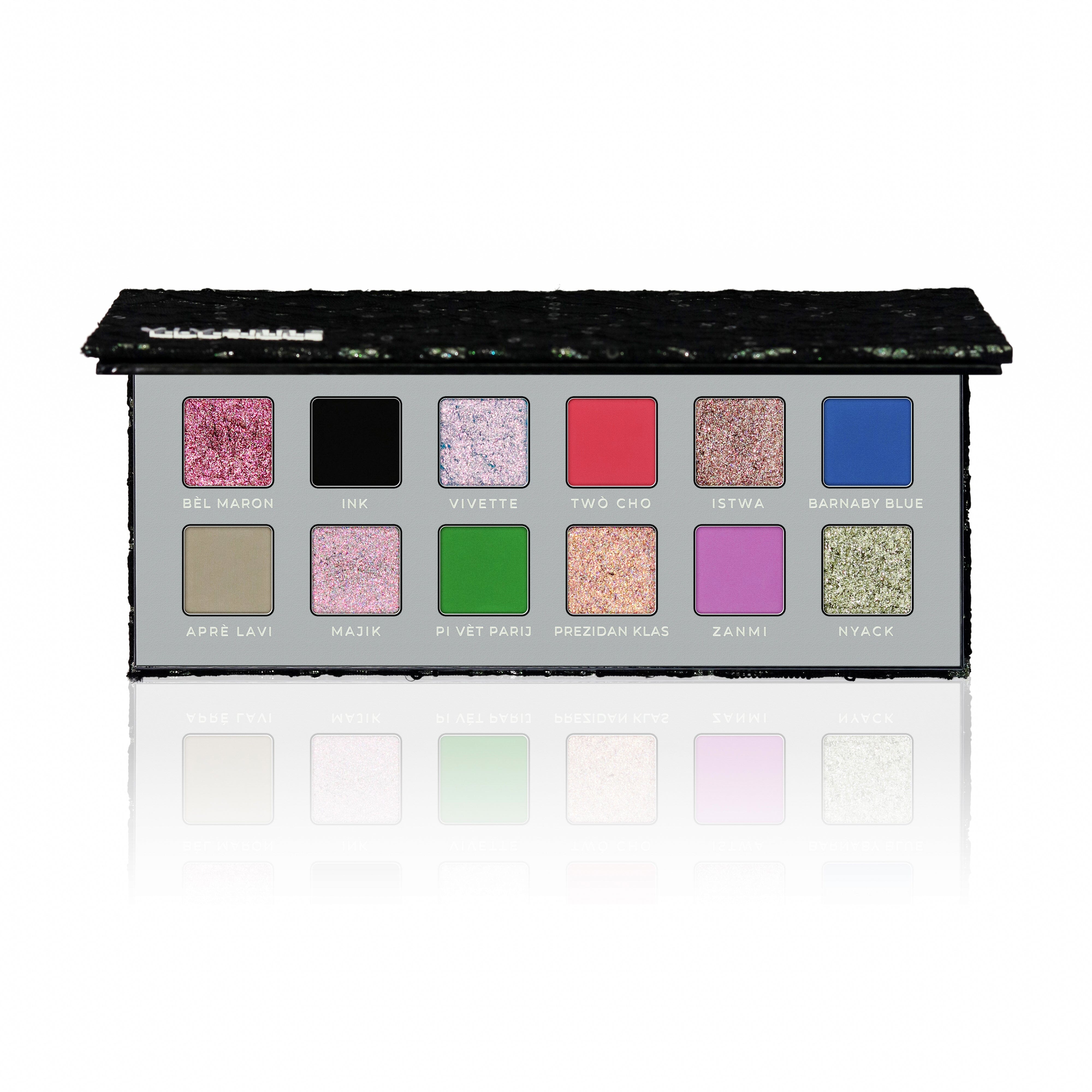Vivette Eyeshadow Palette - 12 Highly Pigmented Matte & Shimmer Shades for Day & Night Makeup Looks | Perfect for Professional Artists & Beginners | Vegan & Cruelty-Free