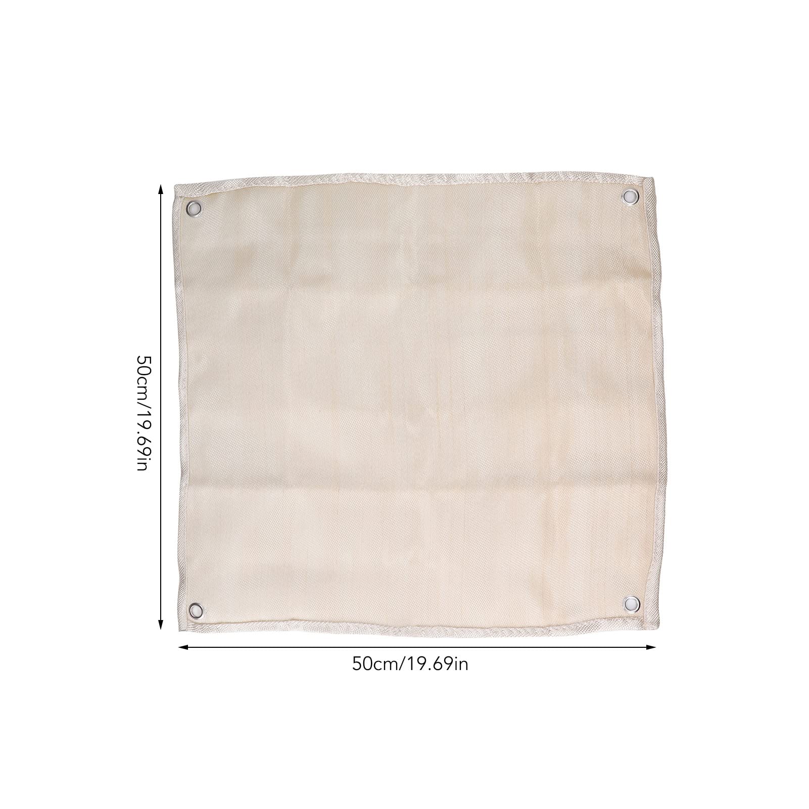 Jeanoko Fireproof Blanket - Heavy Duty Fiberglass Fire Retardant Welding Blanket for Home, Kitchen, and Workshop Safety | Emergency Fire Suppression & Insulation Protection