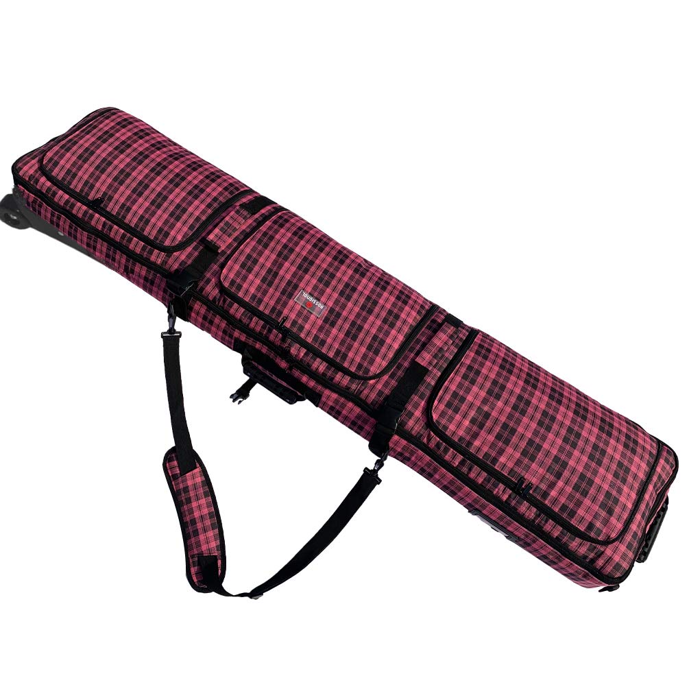 Premium Padded Snowboard Bag with Wheels - Durable Ski & Snowboard Equipment Backpack for Air Travel - Waterproof Luxury Carry-On Shoulder Bag for Men & Women | Perfect for Winter Sports, Ski Trips & Mountain Vacations