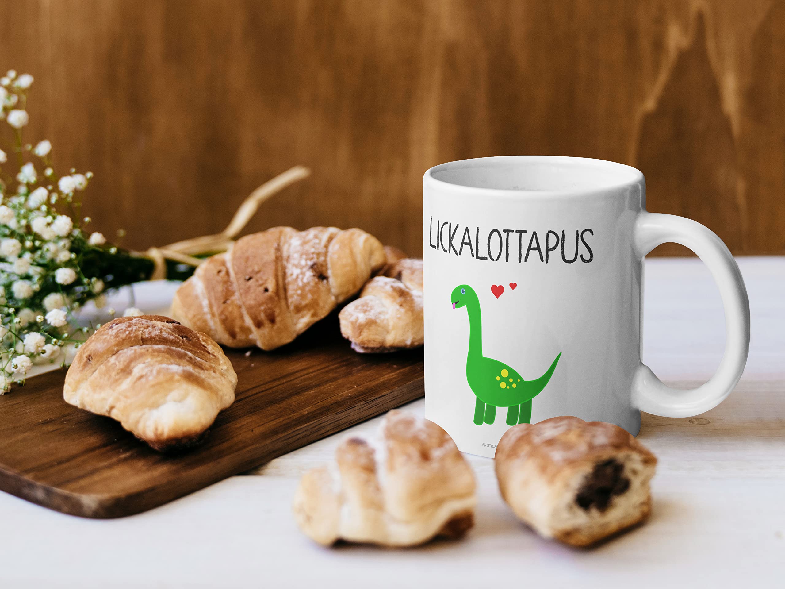 **Premium 11oz Ceramic Dinosaur Mug - Dishwasher Safe Funny Lesbian & LGBT Gifts for Adults - Perfect for Coffee, Tea, or Office Humor**