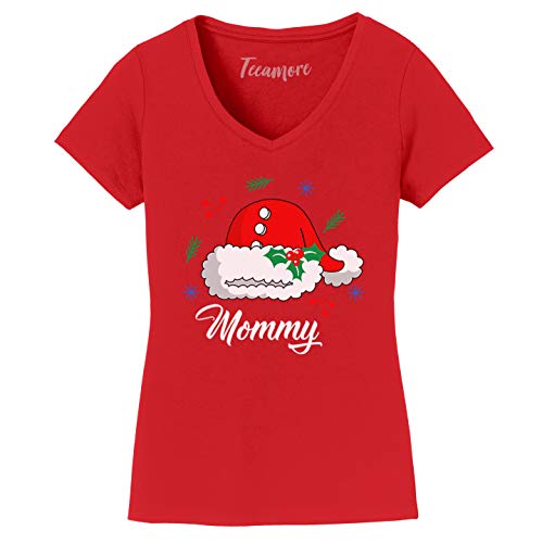 Womens V Neck - Red
