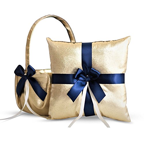 Gold & Navy Blue