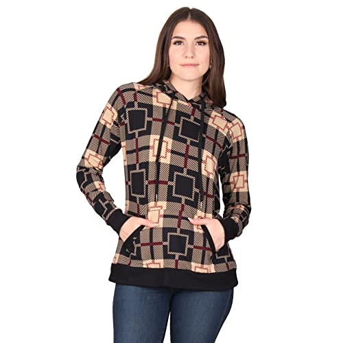 Tan & Black Plaid