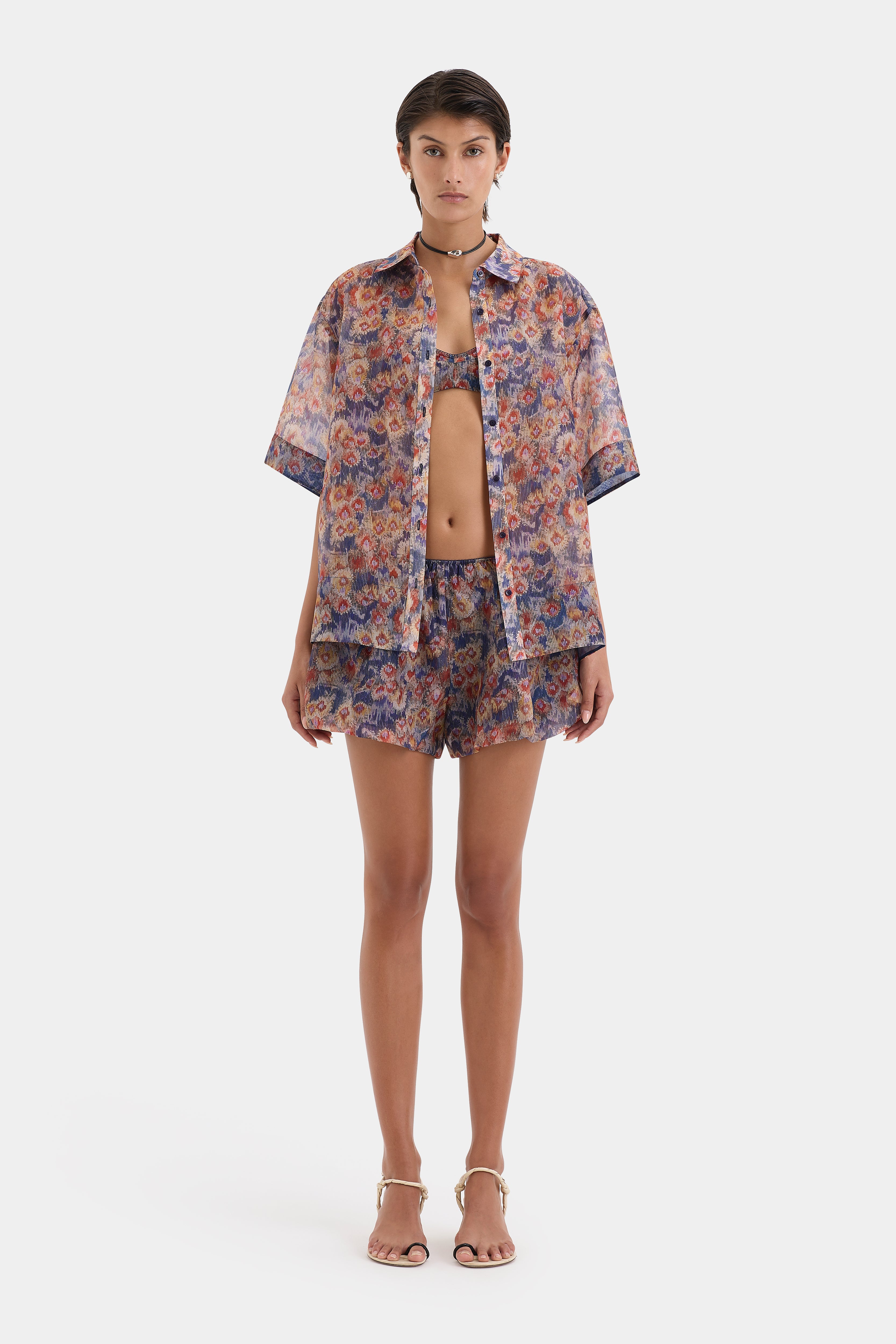 Fiore Mini Short - Women's Stylish Denim Shorts for Summer | Perfect for Casual Outings, Beach Trips & Music Festivals