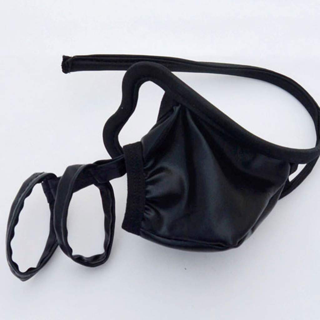 Sexy Black Lingerie for Women - Seamless G-String Thong Underwear with Push-Up Effect (One Size) - Perfect for Date Nights, Boudoir Photos & Sensual Occasions
