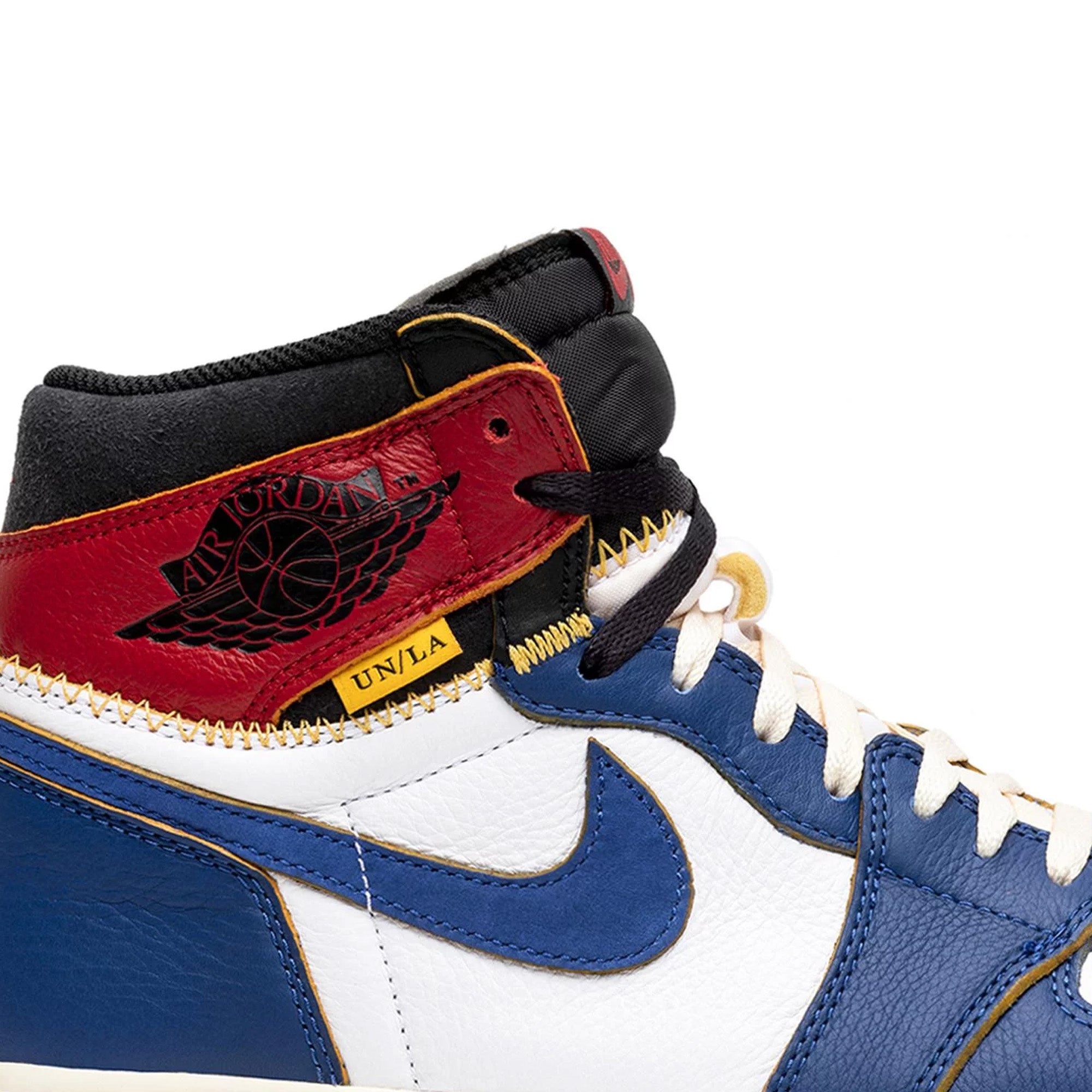 Air Jordan 1 Retro High Union Los Angeles 'Storm Blue' Sneakers (2018) - Men's Basketball Shoes for Streetwear & Casual Style