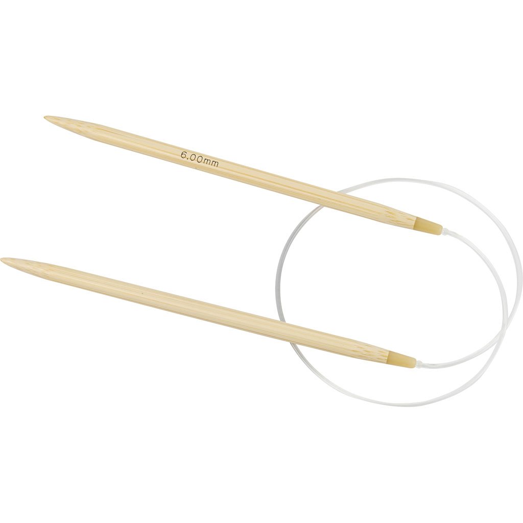 6-Inch Circular Knitting Needle - Single Knitting Needle for Hats, Socks & Scarves | Perfect for Travel & DIY Craft Projects