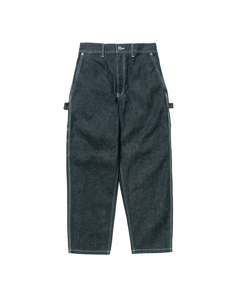 Sustainable Recycled Cotton Denim Wide Leg Pants for Women - Eco-Friendly High Waisted Loose Fit Trousers - Perfect for Casual Outings, Workwear & Boho Style