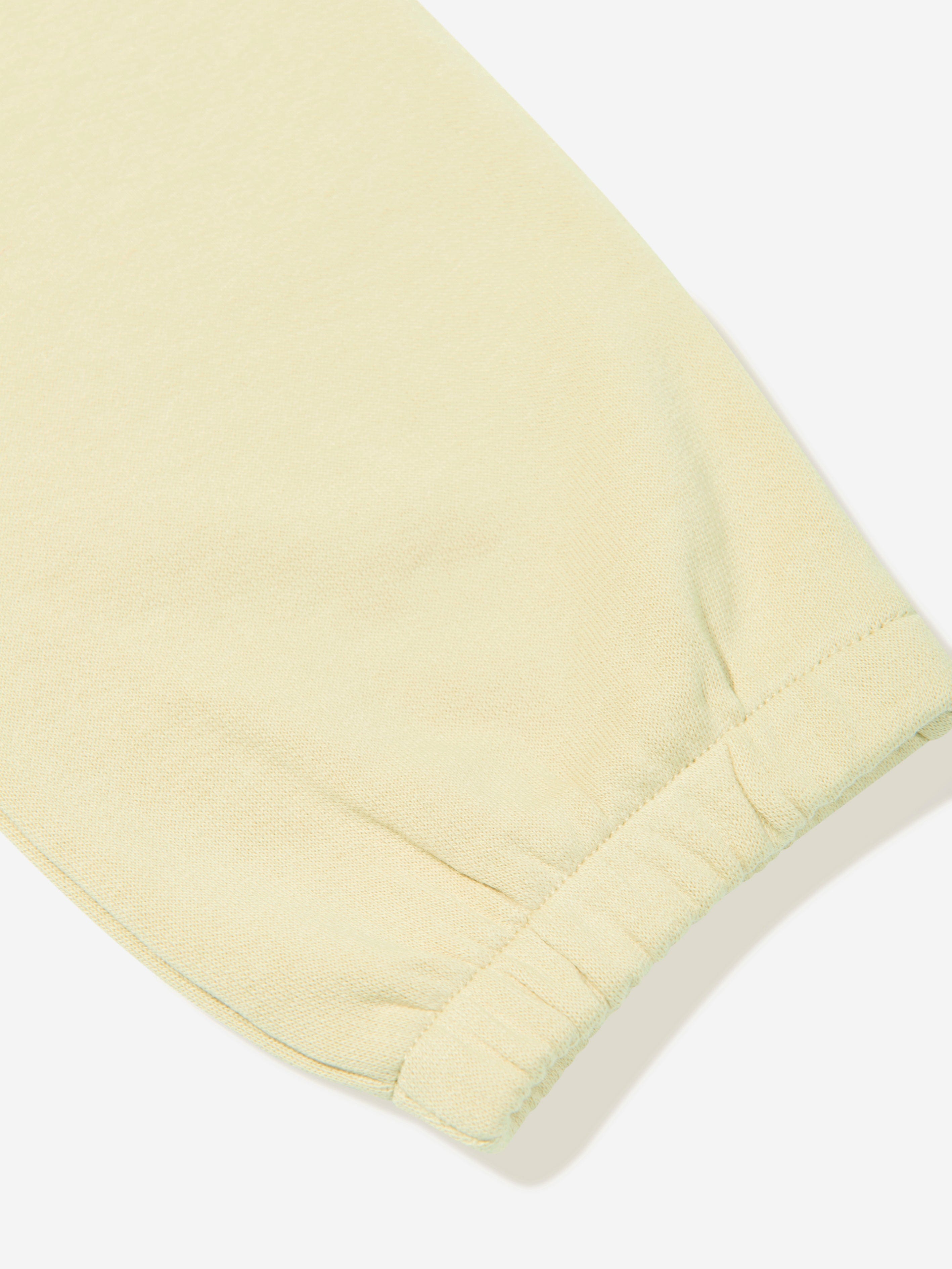 Acne Studios Kids Logo Joggers - Sand Green Cotton Jogging Pants for Boys & Girls | Comfortable Casual Wear for School, Playdates & Outdoor Activities