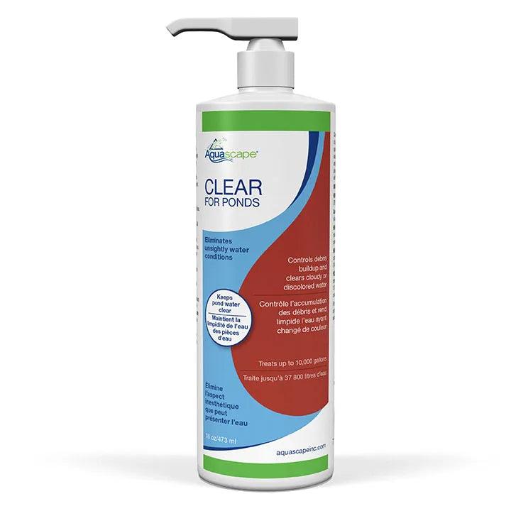 Clear for Ponds - Natural Water Clarifier for Koi & Garden Ponds | Improves Water Clarity & Reduces Algae | Perfect for Outdoor Water Features & Fish Tanks