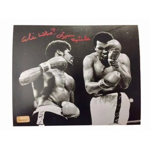 Leon Spinks Signed 8x10 Photo with COA - Authentic Boxing Memorabilia - Muhammad Ali vs Michael Spinks Fight Collectible - Perfect for Sports Fans and Boxing Memorabilia Collections