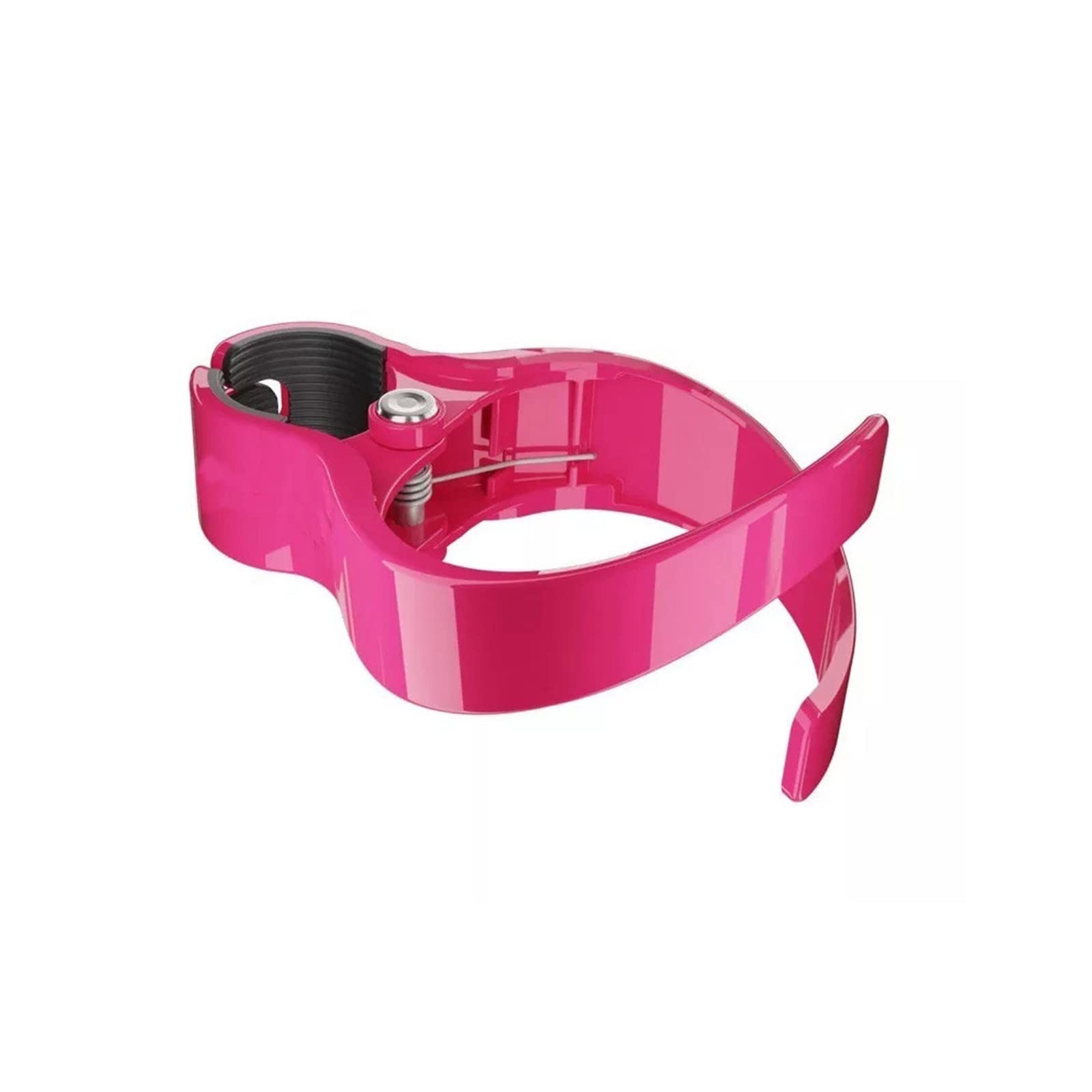 Youngnet Portable Bus Cup Holder - Universal Car Seat & Public Transport Drink Holder for Coffee, Soda, Wine - Fits Most Cups & Bottles (Hot Pink, One Size) - Perfect for Travel, Commuting & Road Trips