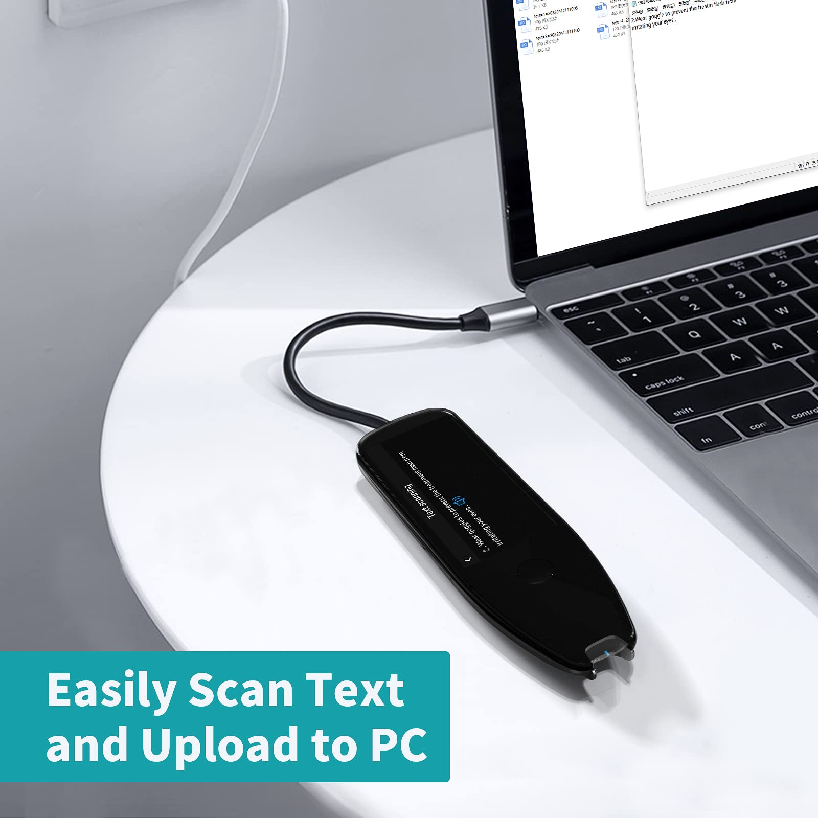 **Scan and Translate Pen - Real-Time Text to Speech Language Translator with OCR, WiFi & Hotspot | Portable Dictionary Device for Dyslexia Support | Perfect for Travel, Business & Learning**