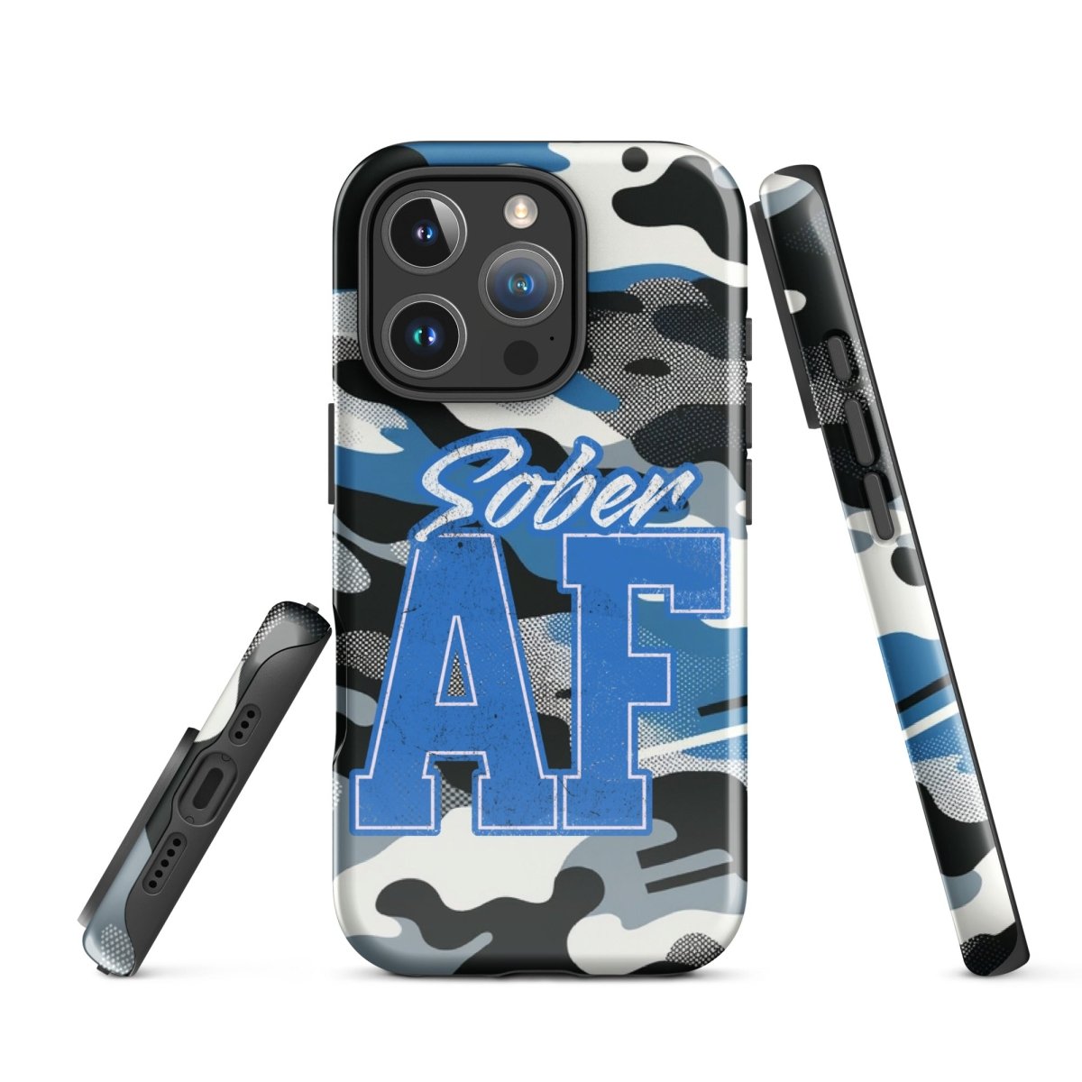 Durable Camouflage iPhone Tough Case - Shockproof & Scratch-Resistant Protective Cover for Outdoor Adventures, Hiking, and Daily Use