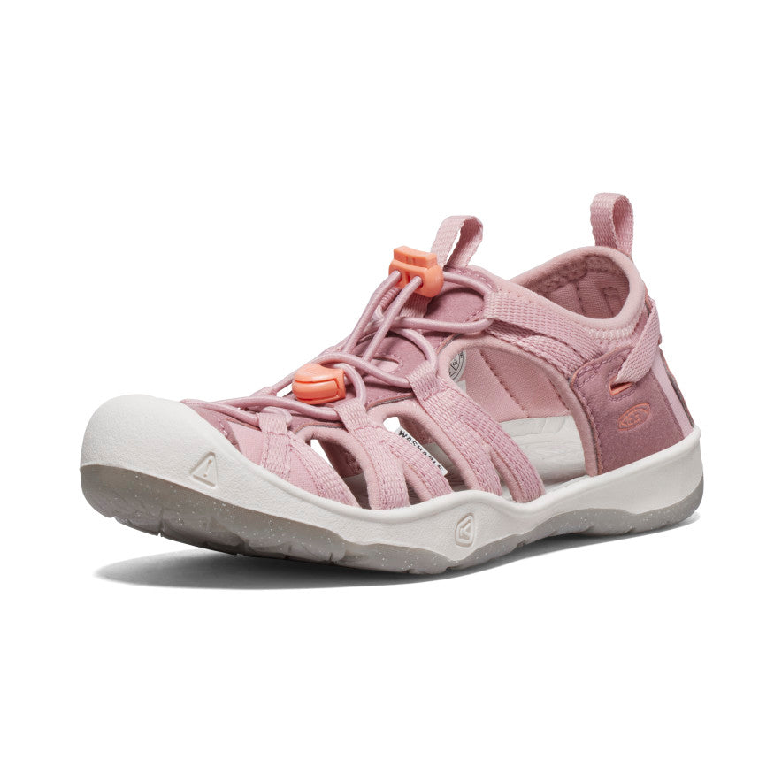 Big Kids' Moxie Sandal - Comfortable & Stylish Rose/Papaya Punch Color | Perfect for Summer Play, Beach Outings & Everyday Wear