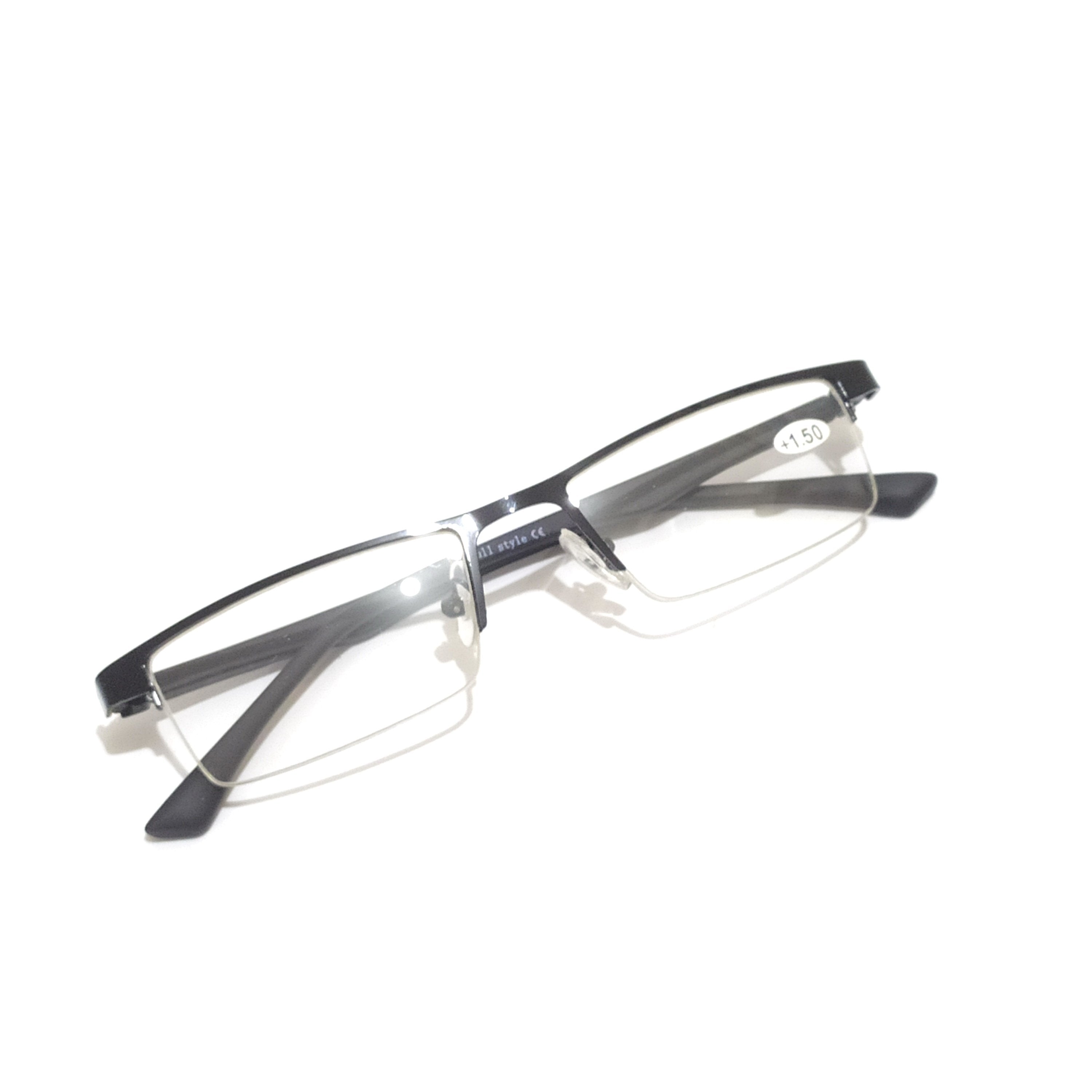 Plus 275 +2.75 Reading Power Supra Reading Glasses for Men & Women - Lightweight Comfort for Reading, Computer Work & Hobbies