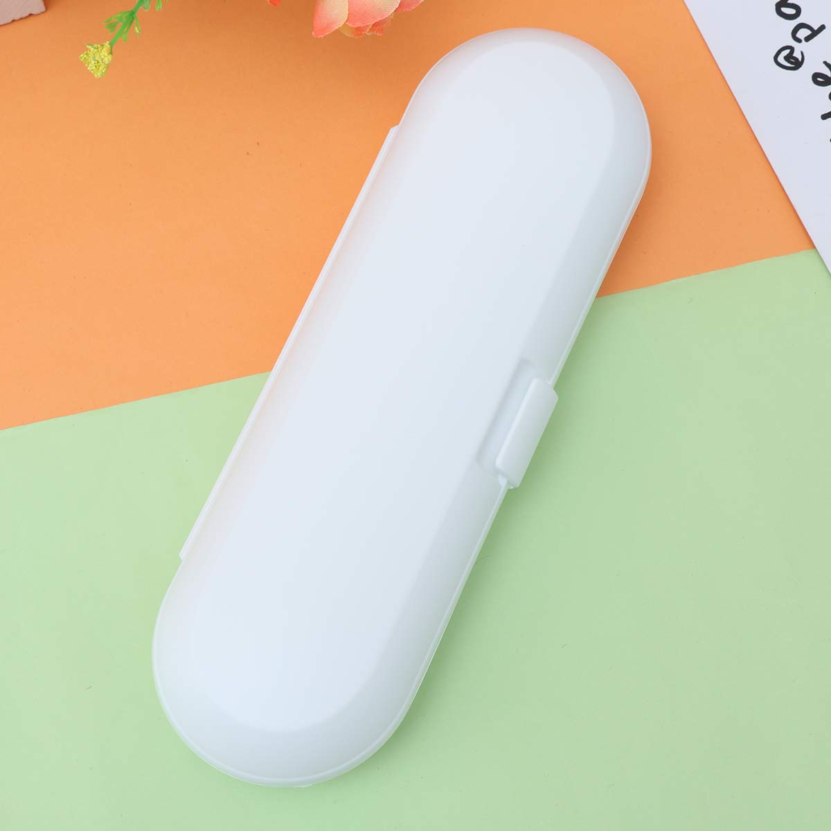 1pc Travel Toothbrush Case - Universal Electric Toothbrush Holder for Traveling, Storage Box for Oral Care Essentials | Perfect for Camping, Gym, Business Trips & Daily Use