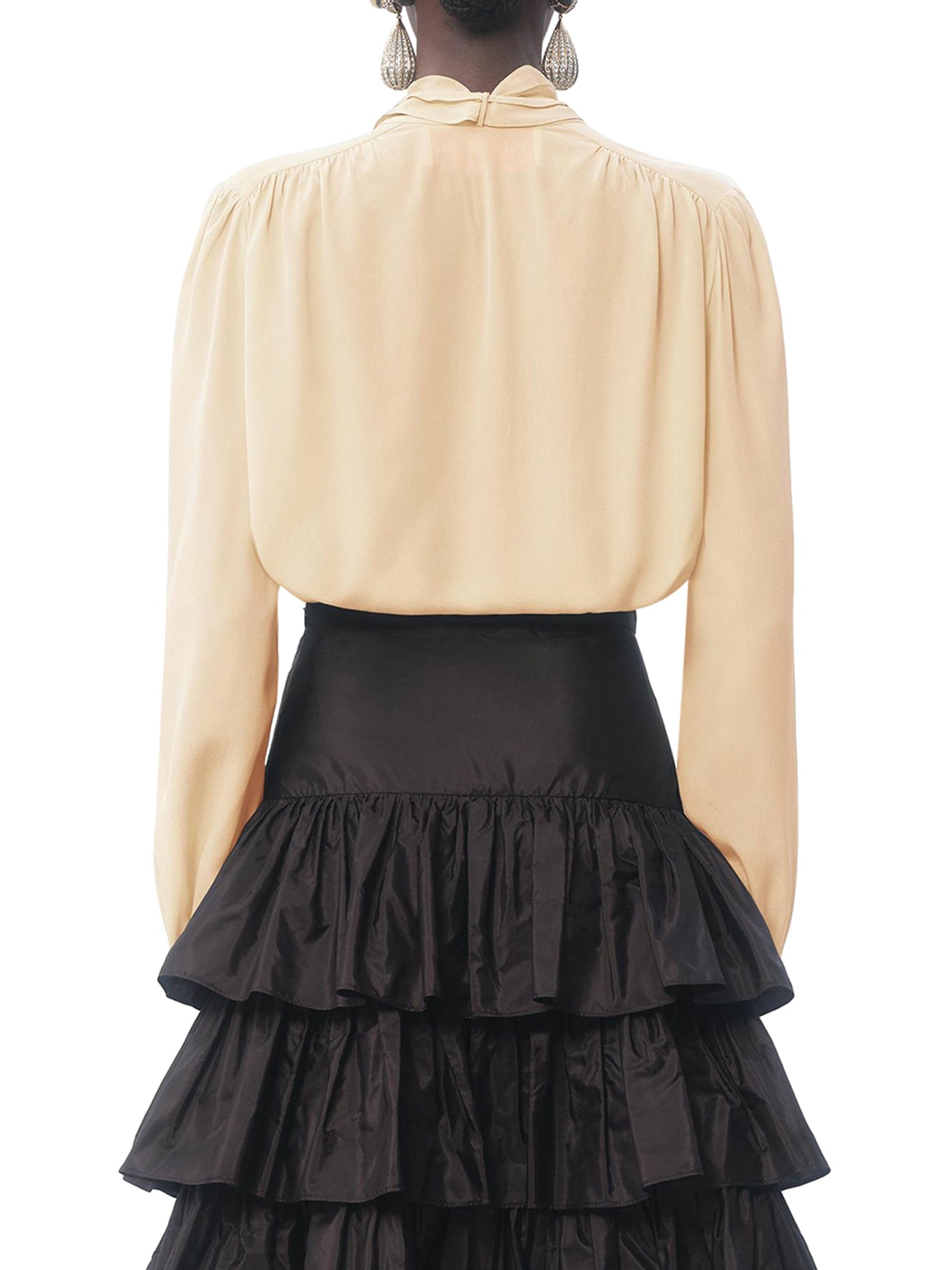 Elegant Crepe de Chine Shirt for Women - Soft & Flowy Blouse for Office, Party & Casual Wear | Perfect for Work, Date Night & Everyday Style