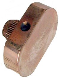 Premium Offset Copper Foot Heat Tip - Bare Copper, Non-Plated for Soldering & Electronics Repair - Ideal for PCB, Jewelry Making & DIY Projects