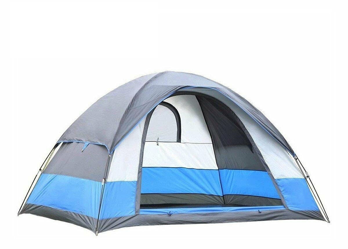 **5-Person Lightweight Waterproof Camping Tent - 3-Season Dome Tent for Family, Hiking & Outdoor Adventures - Includes Carry Bag | Perfect for Camping, Backpacking, Kids' Parties & Slumber Parties**