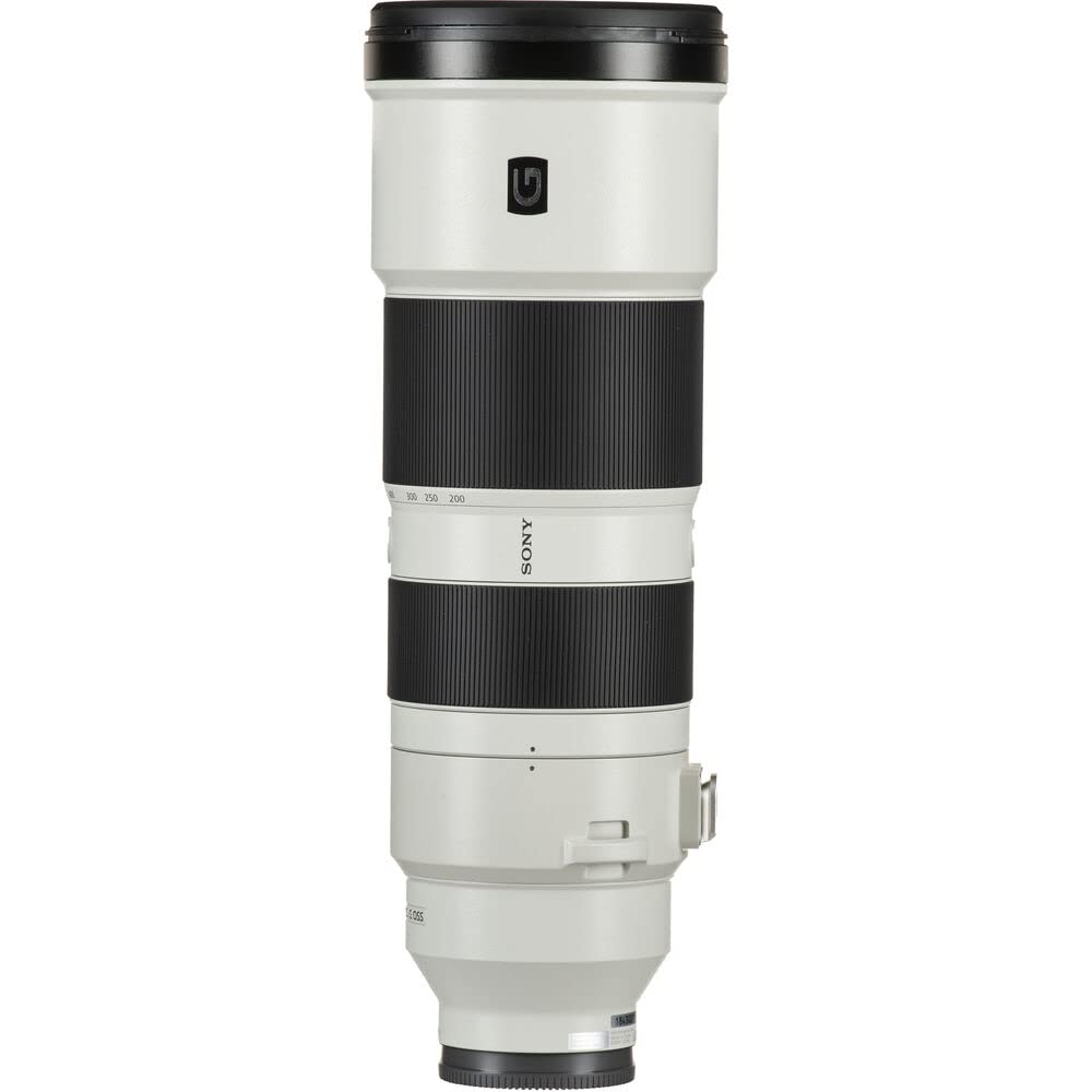 Sony FE 200-600mm f/5.6-6.3 G OSS Super Telephoto Zoom Lens (SEL200600G) with Cap Keeper & Cleaning Kit - Perfect for Wildlife, Sports & Nature Photography