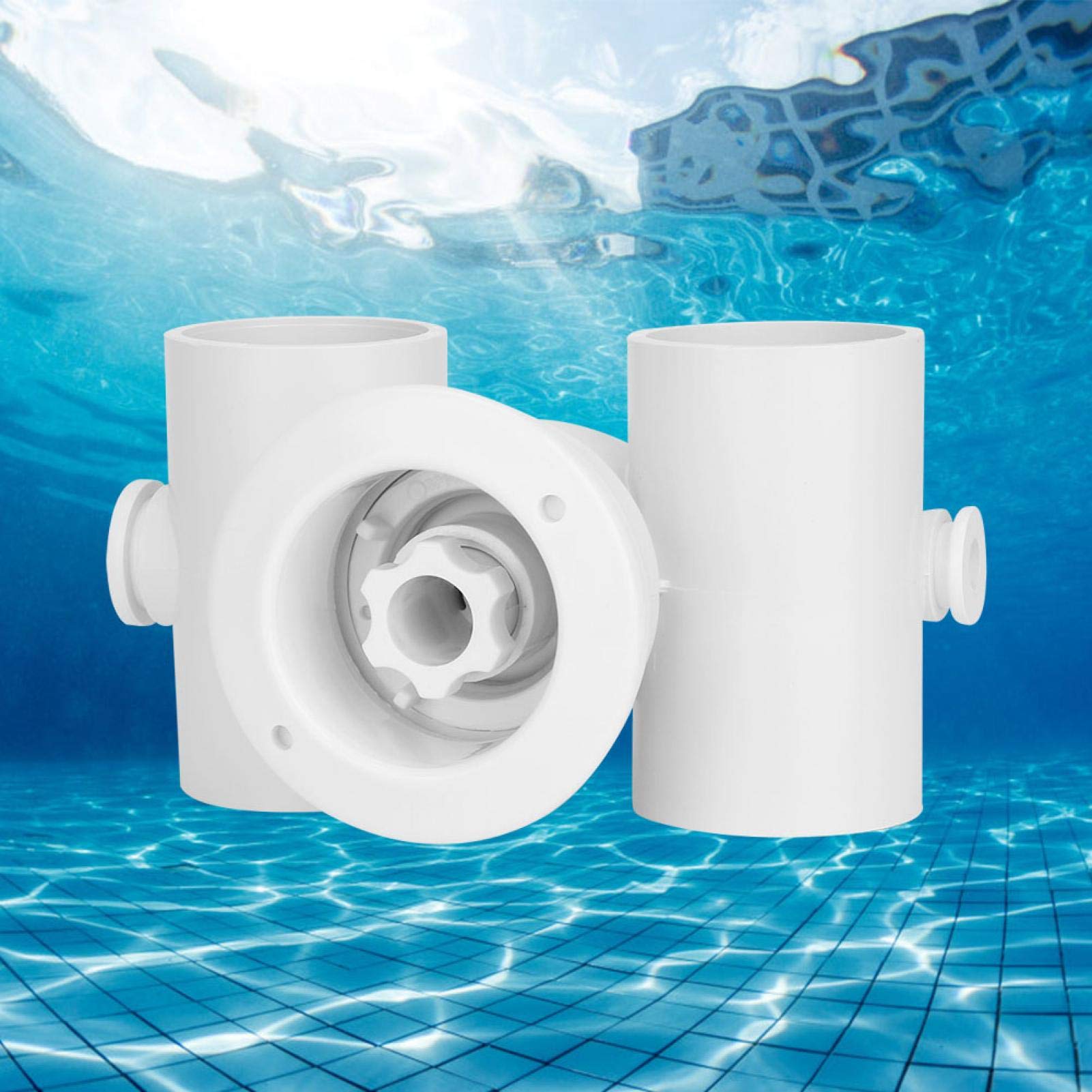 **Faceuer High-Temperature Resistant Swimming Pool Massage Nozzle – Durable Hydrotherapy Jet for Spa, Hot Tub, and Relaxation**    *(Use for: Home Spa, Hydrotherapy, Jacuzzi, Pool Relaxation, and Water Massage Therapy)*