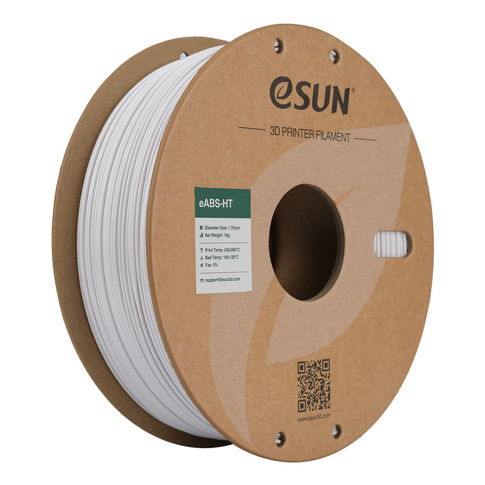 eSUN ABS HT Filament 1.75mm 1kg Spool - High Temperature Resistant 3D Printer Filament for Strong Functional Parts - Perfect for Automotive, Engineering & Industrial Applications