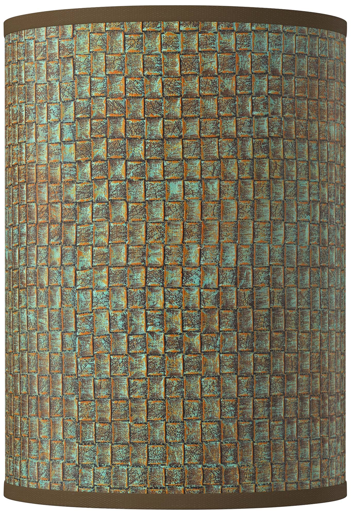 Vintage Style Cylinder Hardback Giclee Print Table Lamp - 8