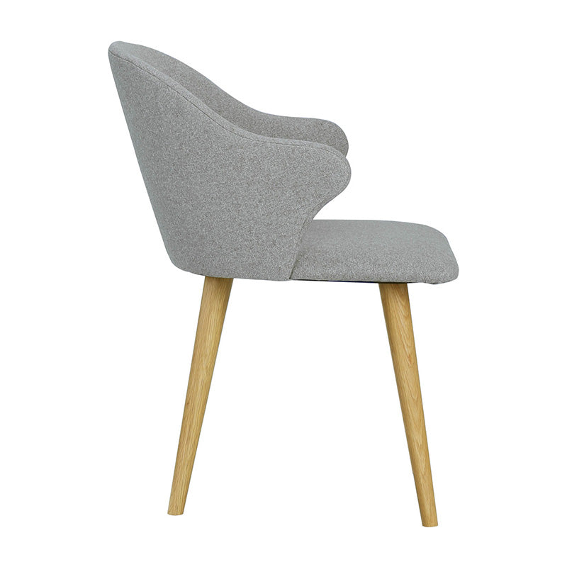 CEYLA Modern Dining Chair - Dolphin Design, Comfortable & Stylish for Kitchen, Dining Room, Restaurant, or Cafe - Perfect for Home & Commercial Use