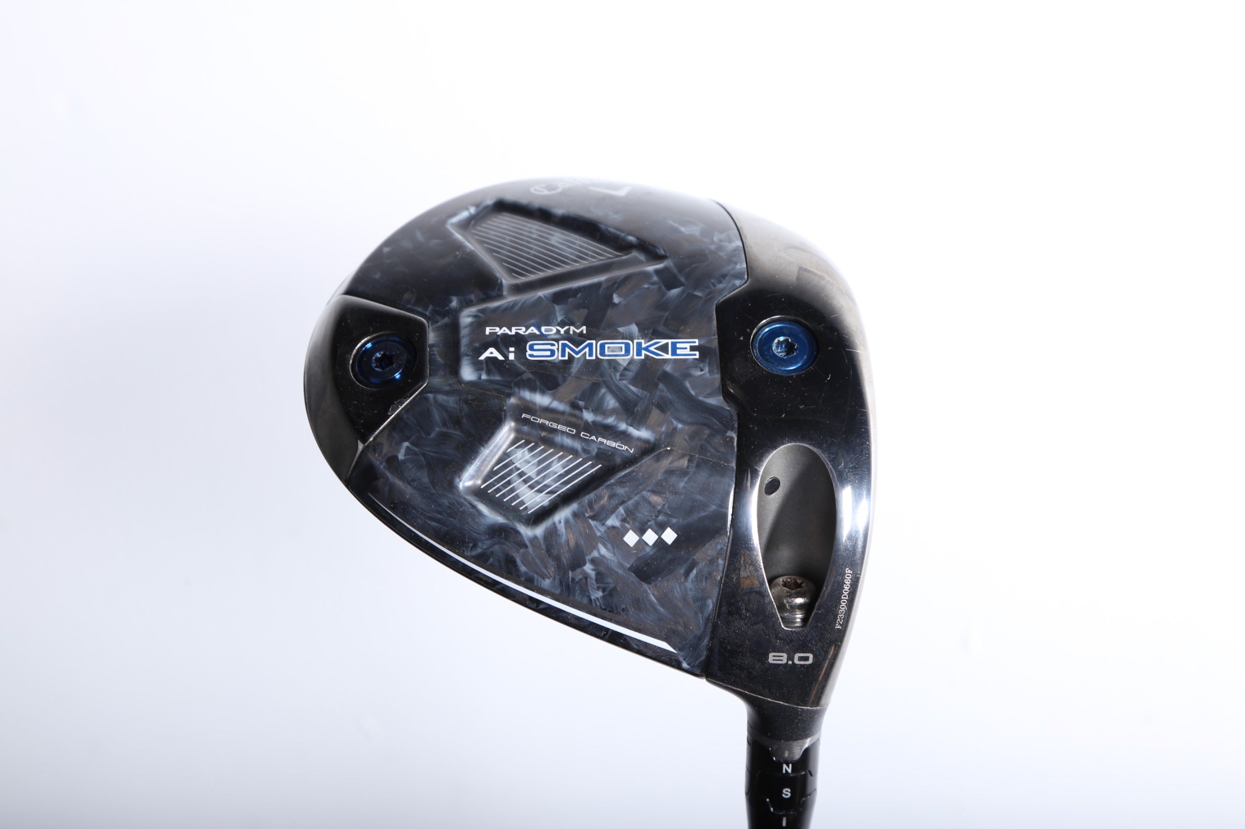 Used Callaway Paradym Ai Smoke TD Driver 8° X-Stiff Flex Mitsubishi Tensei White AV Right Handed - Perfect for Low Handicap Golfers & Long Drive Competitions