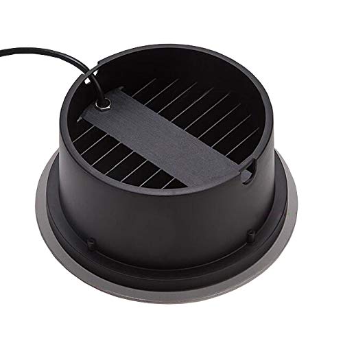 18W Yellow LED Underground Landscape Light - IP67 Waterproof Outdoor Pathway Lights, 120V Buried Garden Path Spot Recessed In-Ground Lighting for Bridge, Garden, Walkway, Driveway, and Landscape Decoration